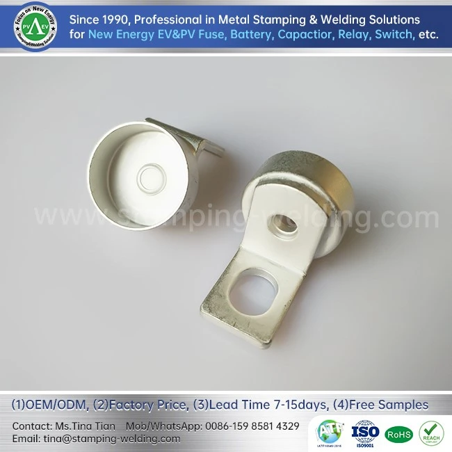 Copper Outer Cap for Ceramic Bolt Fuse Copper Outer Cap for Ceramic Bolt Fuse