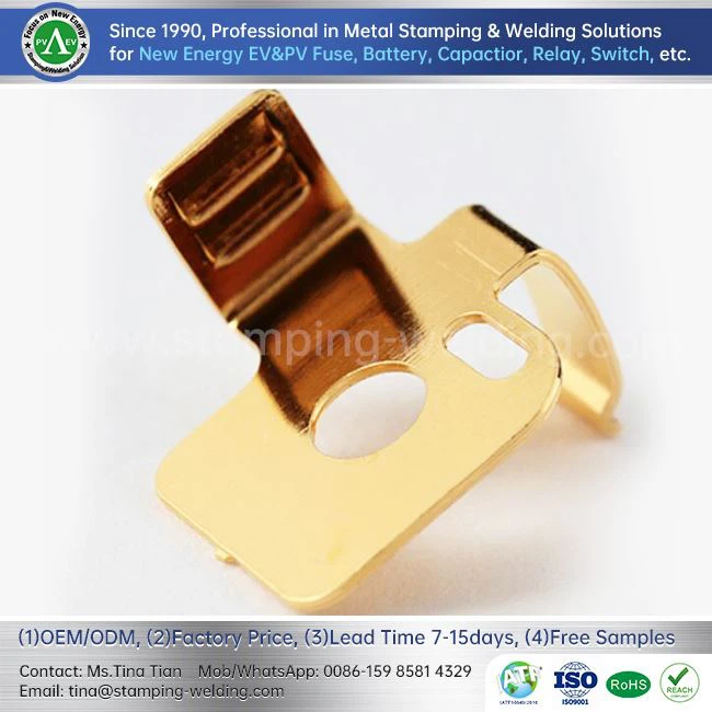 Connecting Pieces Of Automotive Brass Stamping Parts
