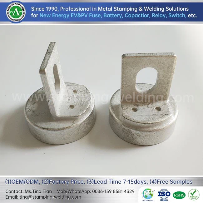 Cylindrical Fuse Contact Cap For PV