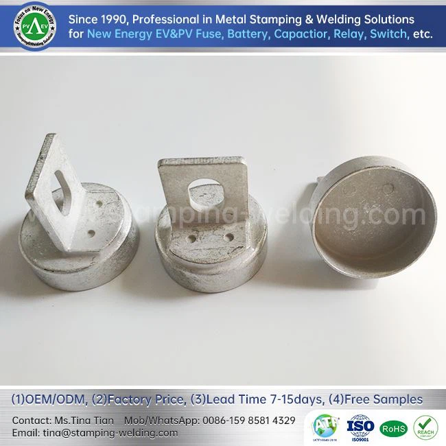 Cylindrical Fuse Contact Cap For PV