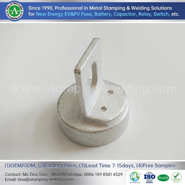 Cylindrical Fuse Contact Cap For PV