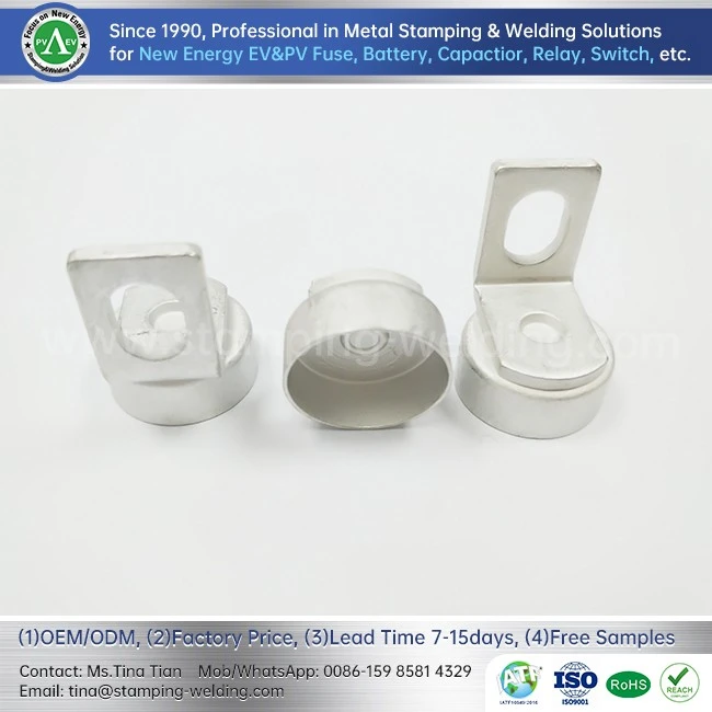 Copper Knife and Cap Tin-brazing assembly for Car Fuse