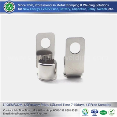 Integroidut päätykannat PV -sulake