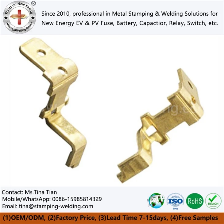 Brass Stamped Parts Components