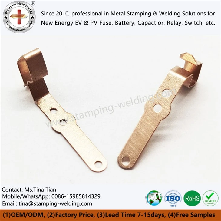 Electrical Copper Stamping Parts Blancing Board For Switches
