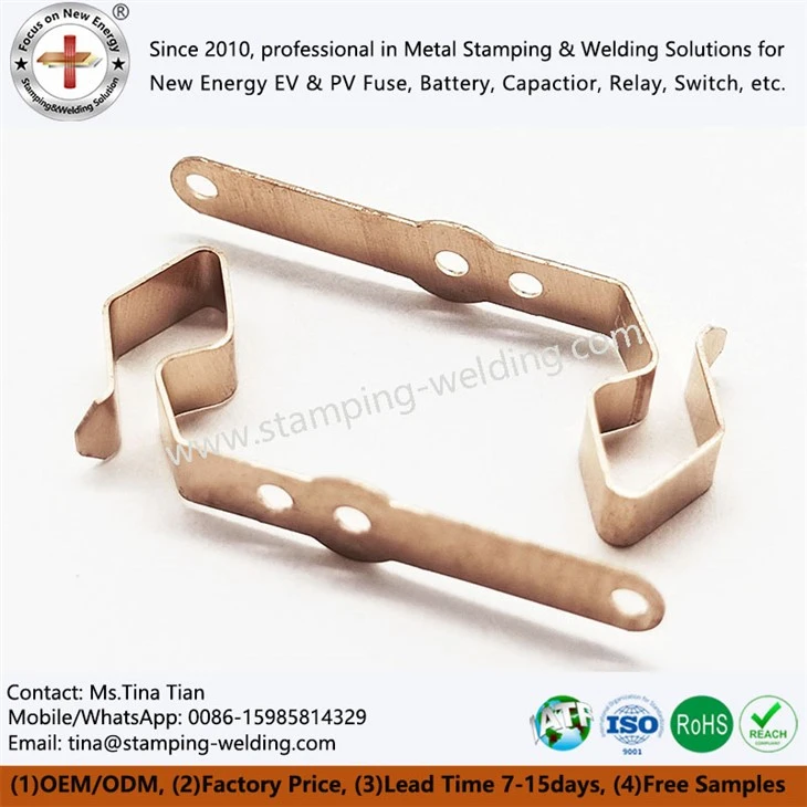 Copper Stamping Spring Contacts for Electrical Switch