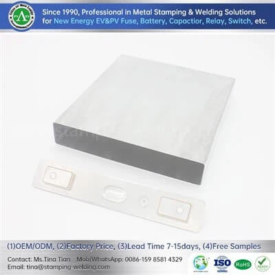 Aluminum deep drawing stamping battery housing