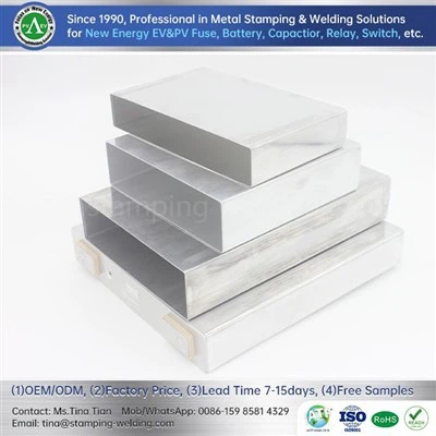 Aluminum deep drawing stamping battery case