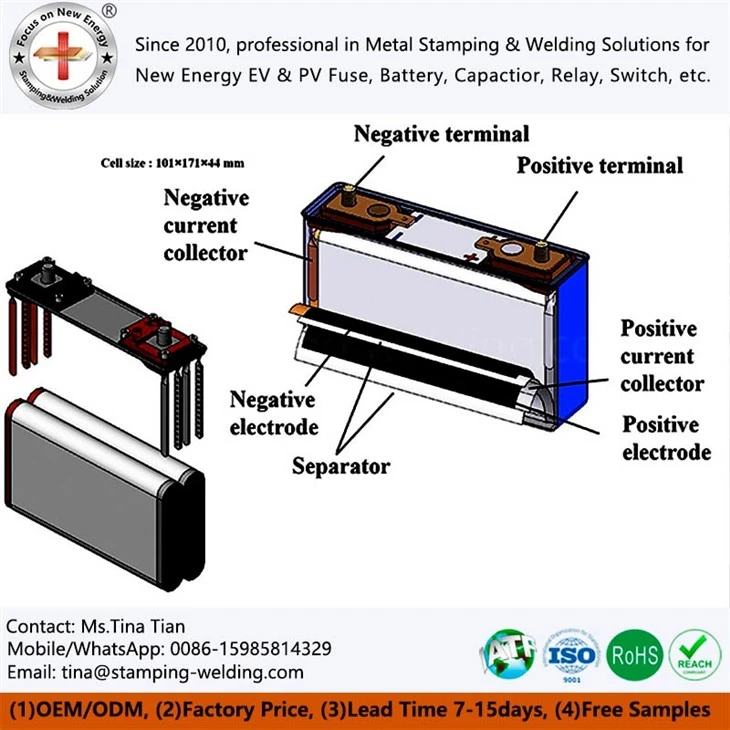 Aluminum deep drawing stamping battery case