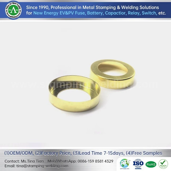 Brass Fitting Cap For EV Fuse