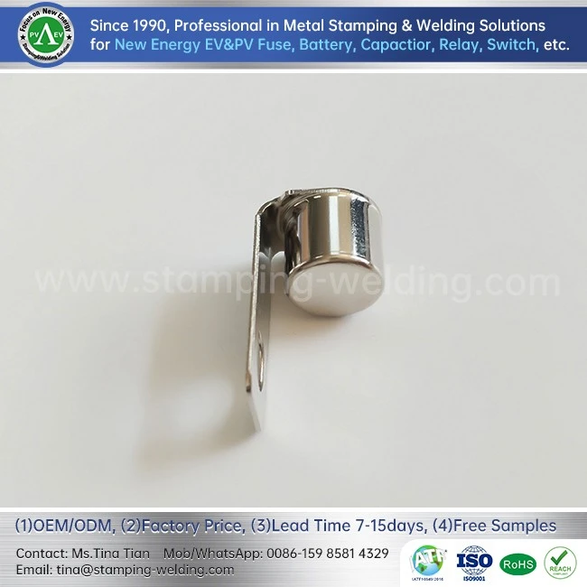 Electroplated Copper Fuse Contact