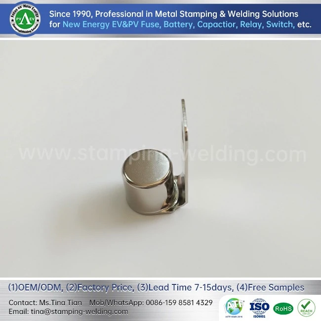 Electroplated Copper Contact
