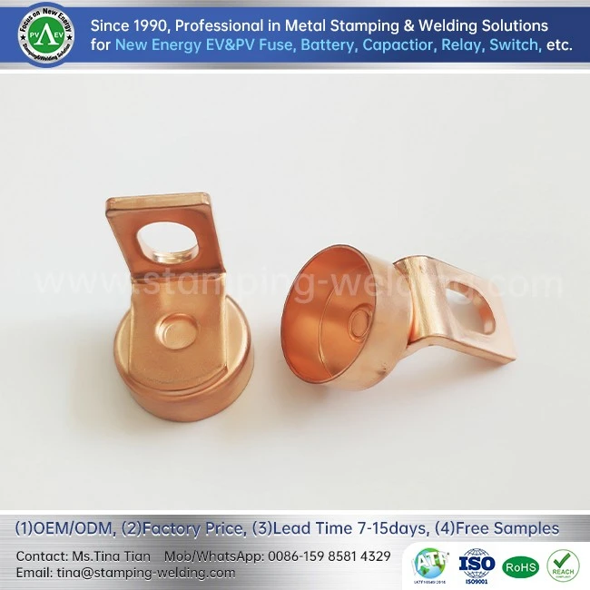 High Voltage Fuse Copper Contact