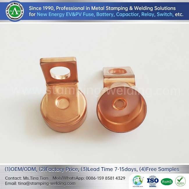 High Voltage Fuse Copper Caps
