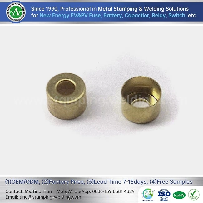 In-line PV Fuse Brass Inner Cap In-line PV Fuse Brass Inner Cap