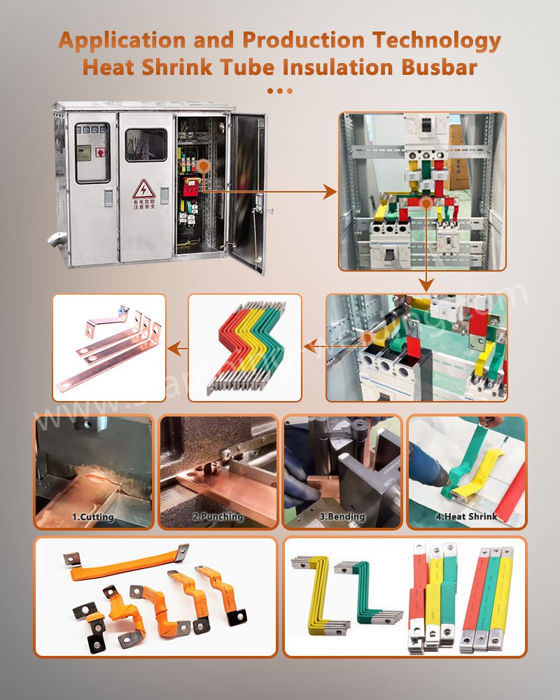 Application and Production Technology Heat Shrink Tube Insulation Busbar Application and Production Technology Heat Shrink Tube Insulation Busbar