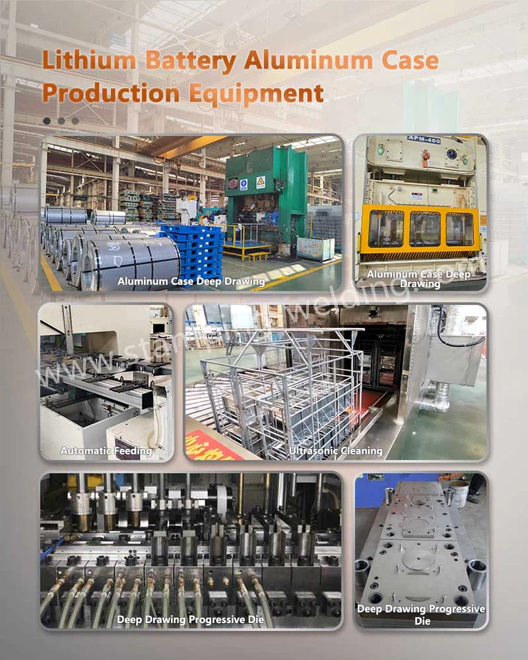 Battery Aluminum Cases Production Equipment Battery Aluminum Cases Production Equipment