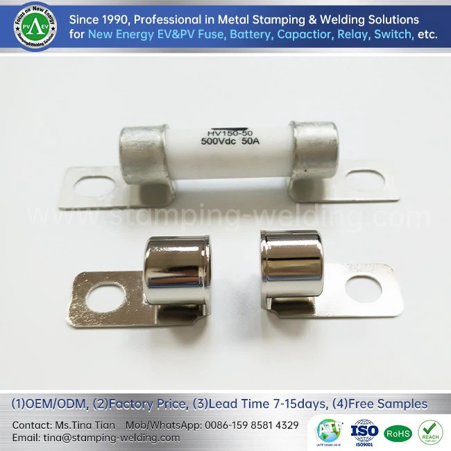 Nickel-plated Copper Fuse cap