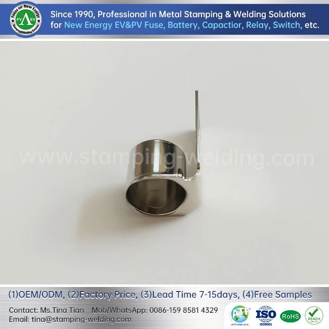 Electroplated Copper Contact For Fuse