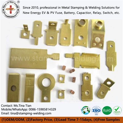 Sähköliitin pistorasian messinkileima