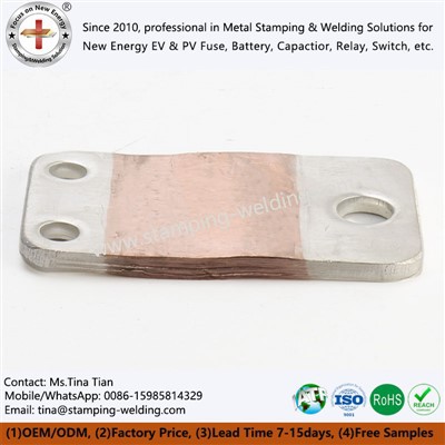 Laminoitu pehmeä joustava kupariliitin