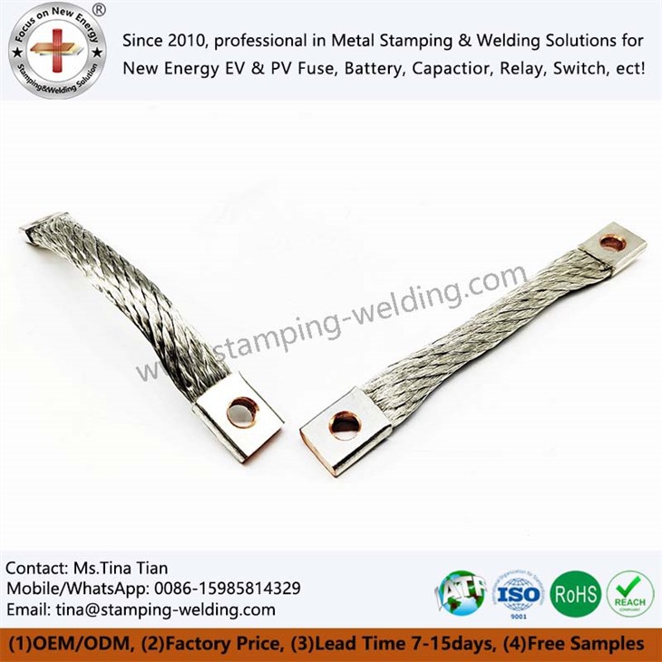 Tinattu kupari punoksen lankapohjainen hyppääjä