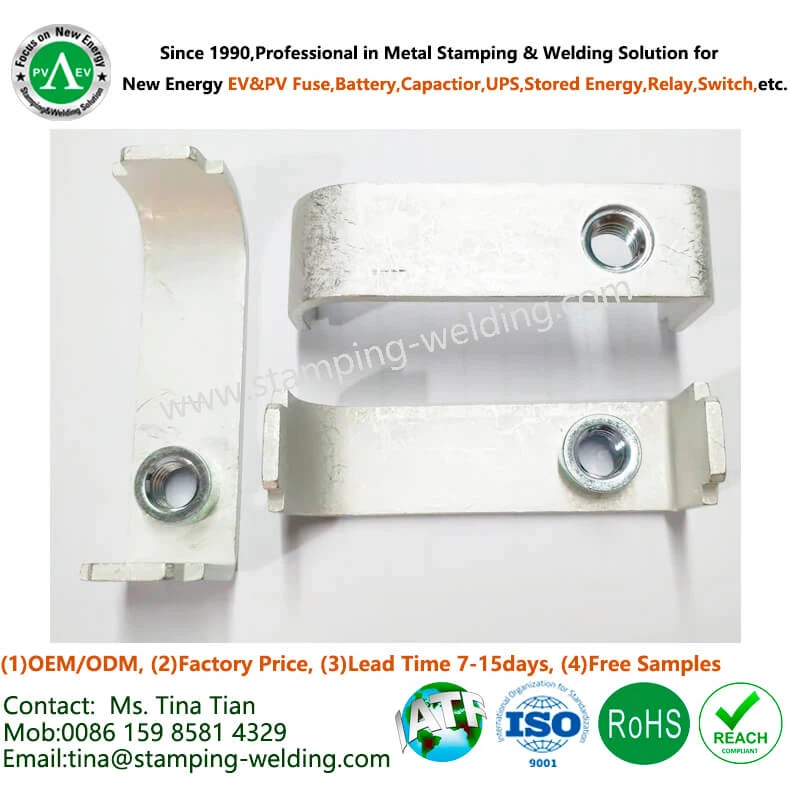 Tin-Plated Bus Bar with Nut for UPS Tin-Plated Bus Bar with Nut for UPS