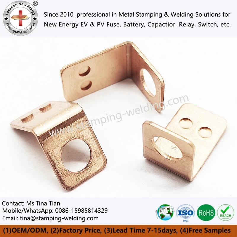 Copper Stamping Parts For Automotive Connectors Copper Stamping Parts For Automotive Connectors