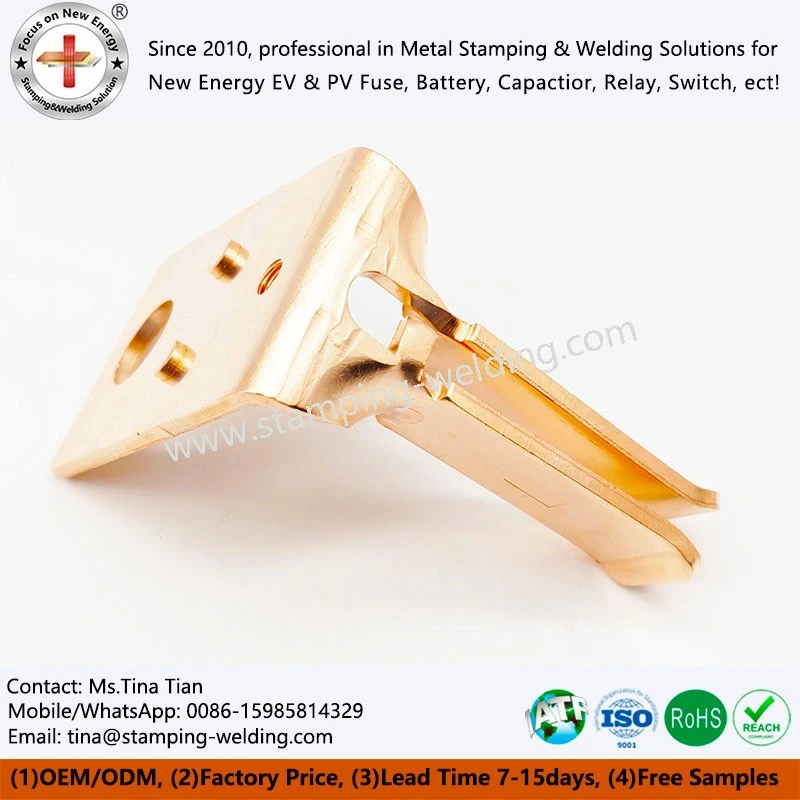 Copper Holders for Knife Type NH Fuse Links